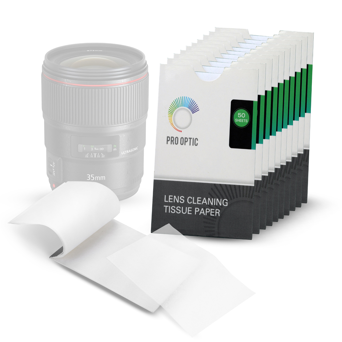 

ProOptic Pro OPTIC 10x Lens Cleaning Tissue Paper (50 Sheets)