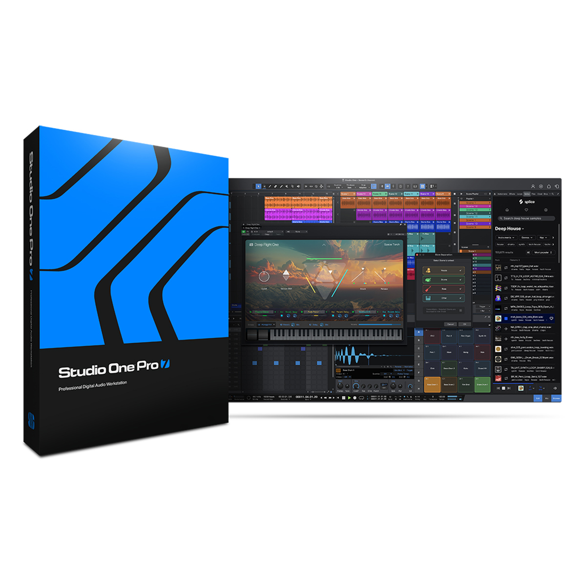 

PreSonus Studio One Pro 7 Complete Music Production Software,Crossgrade,Download