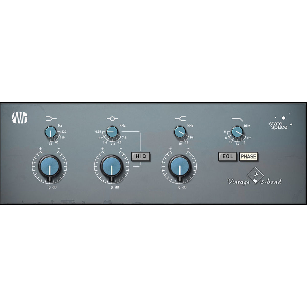 

PreSonus Vintage 3-Band EQ Fat Channel EQ Software Plug-In, Electronic Download