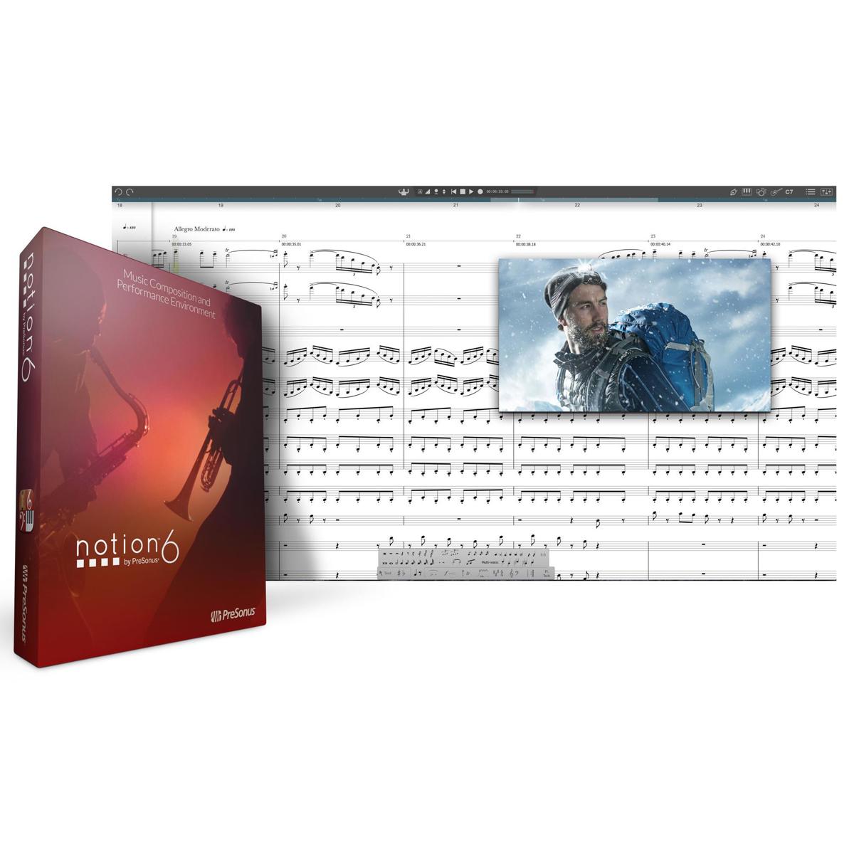 

PreSonus Notion 6 Upgrade - Notation Software, Electronic Download