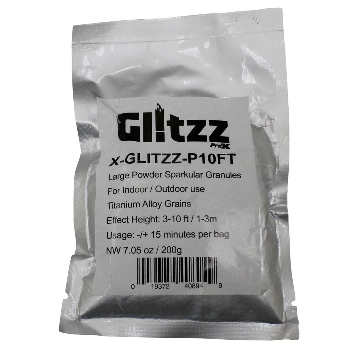 Image of ProX X-BLITZZ-P10FT 10' Blitzz Large Powder Cold Spark Effect Granules