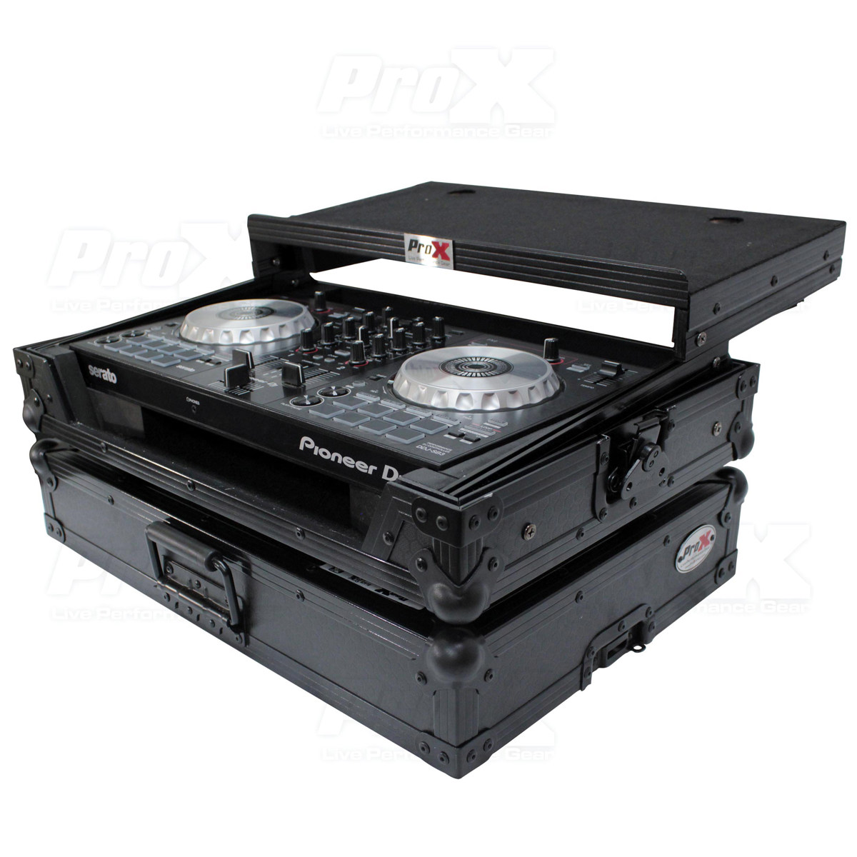 

ProX X-DDJSB3 LT Flight Case for Pioneer DDJ-SB3/400 Controller, Black on Black