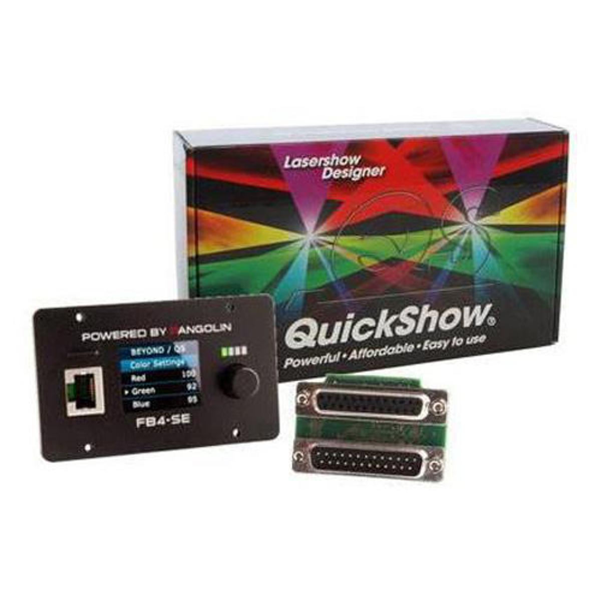 

ProX Pangolin QuickShow Software with FlashBack 4 ILDA Interface Box