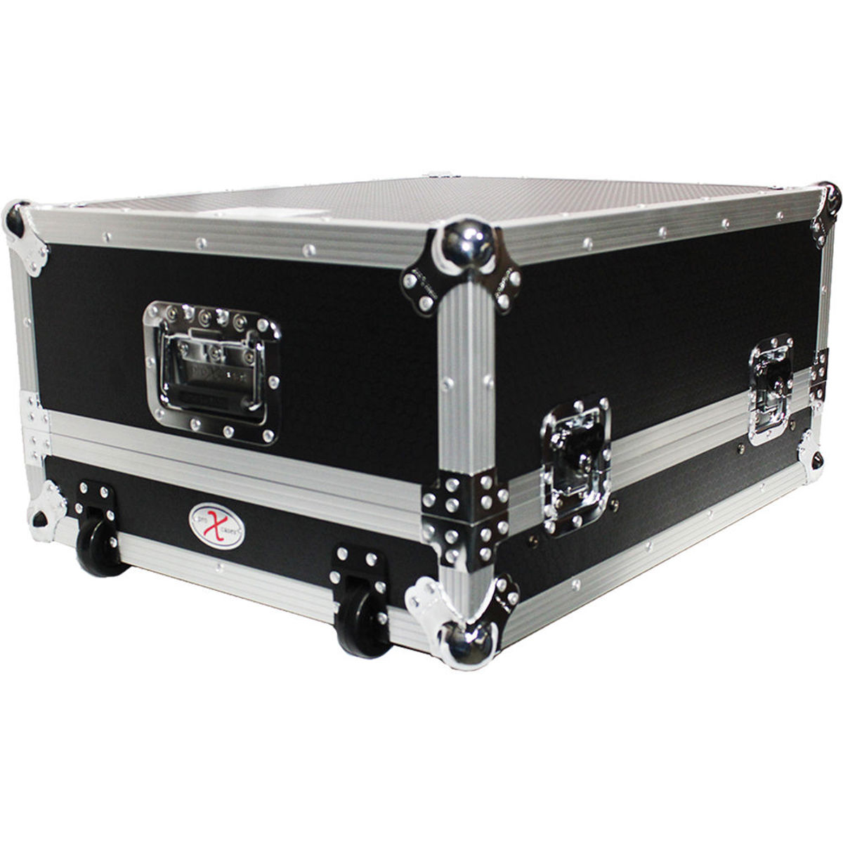 

ProX XS-19MIX14ULTHW Rackmount Case for 14U 19" Mixer, Silver on Black