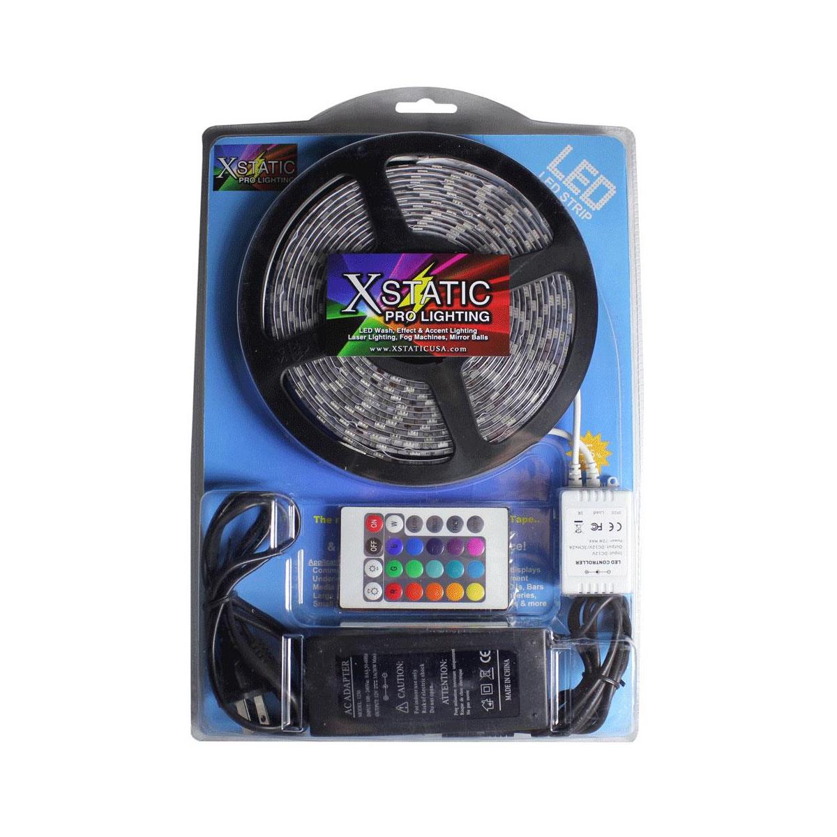 Image of ProX X-S300RGB-KIT 16.5' Xstatic 300 RGB LED Strip Kit