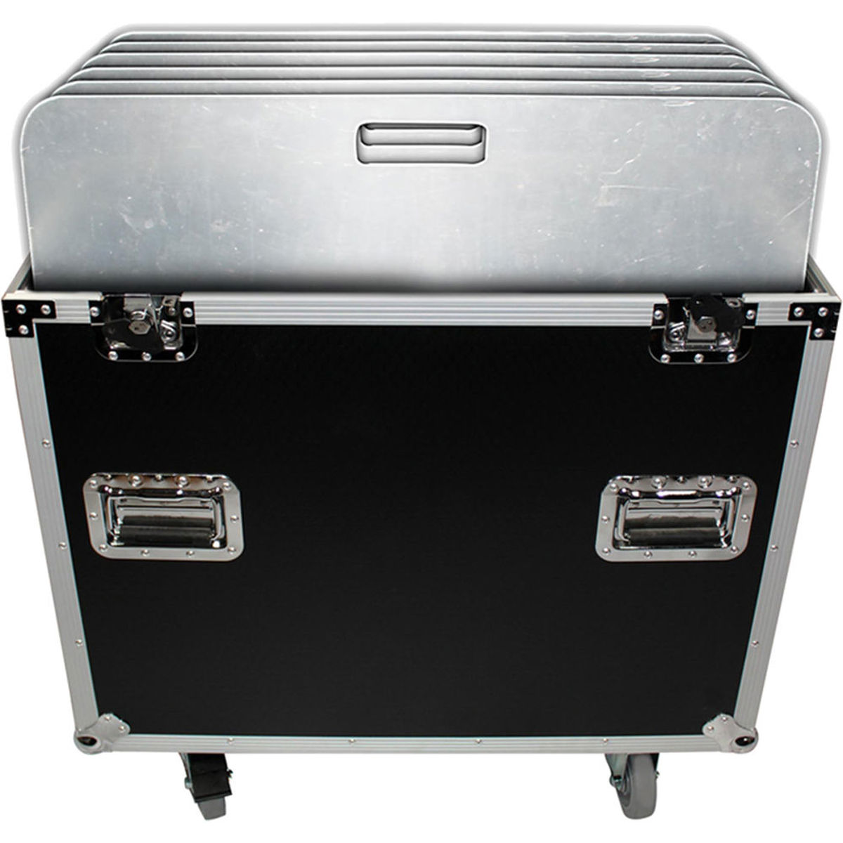 

ProX XS-6XBP2424 Flight Road Case, Holds 6 Pieces 24"x24" Aluminum Base Plates