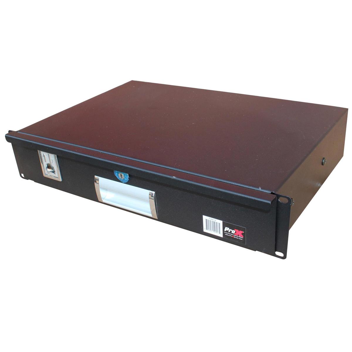 

ProX T-2RD-12 2U Heavy Duty Rack Drawer for 19" Wide Rack Mounts, 12" Deep