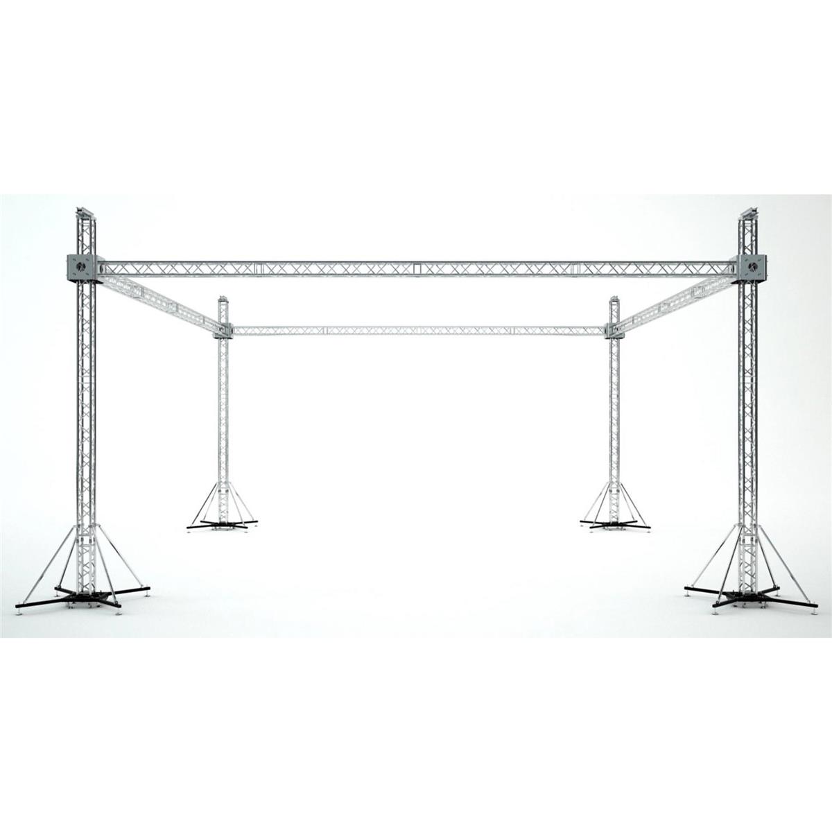 Image of ProX XTP-GS404023 Stage Roofing System with 4 Chain Hoist