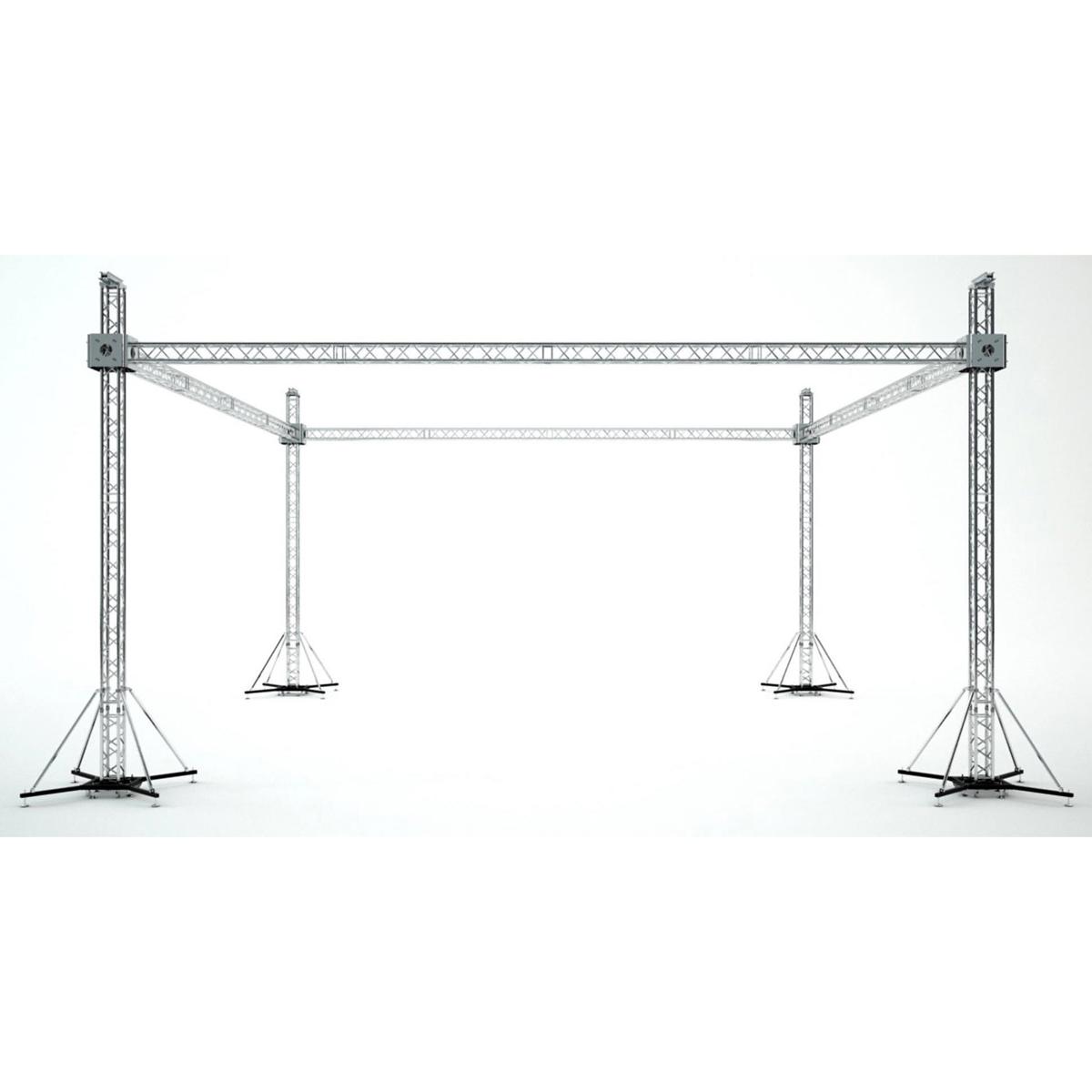

ProX XTP-GS404023 Stage Roofing System with 4 Chain Hoist, 40x40x23'