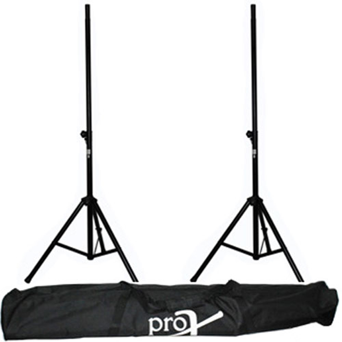 

ProX T-SS26P Heavy Duty Speaker Tripod Stand with Double Carry Bag, 8', 2-Pack