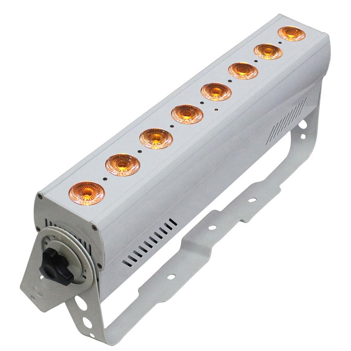 

ProX X-BARC8WDB ALCON BAR 8x 5in1 RGBWA 10W LED Battery Powered Wireless DMX