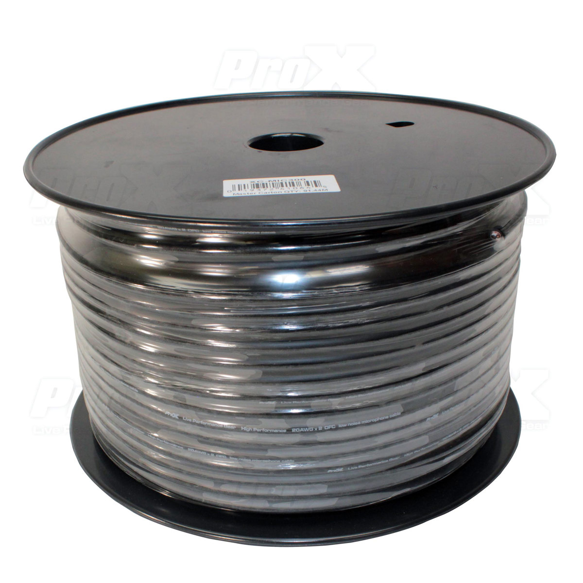 

ProX XC-MIC300 300' XLR-F - XLR-M Balanced Bulk Spool High Performance Mic Cable