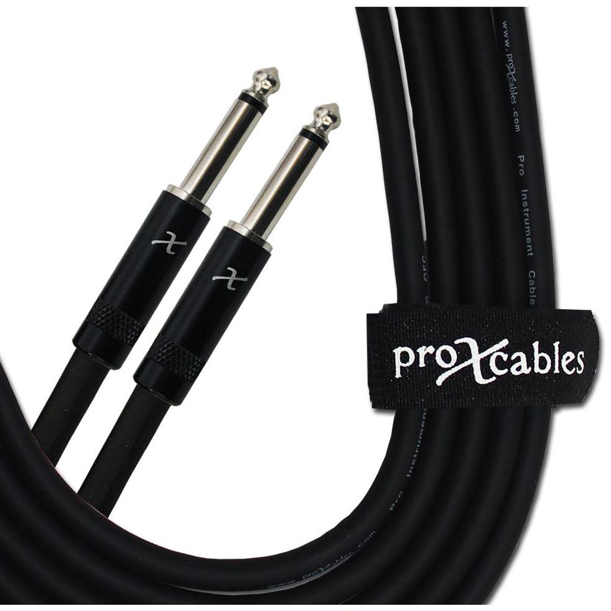 

ProX XC-QQ25 25' 12AWG 1/4" TS-M to 1/4" TS-M High Performance Speaker Cable