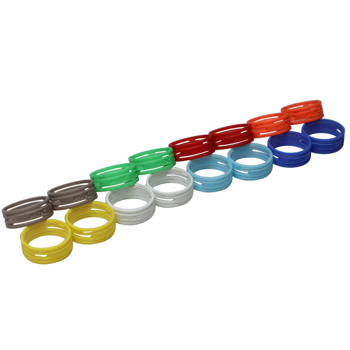 

ProX XC-RINGPAK Color Ring Replacements for XLR Cables, 6-Pack