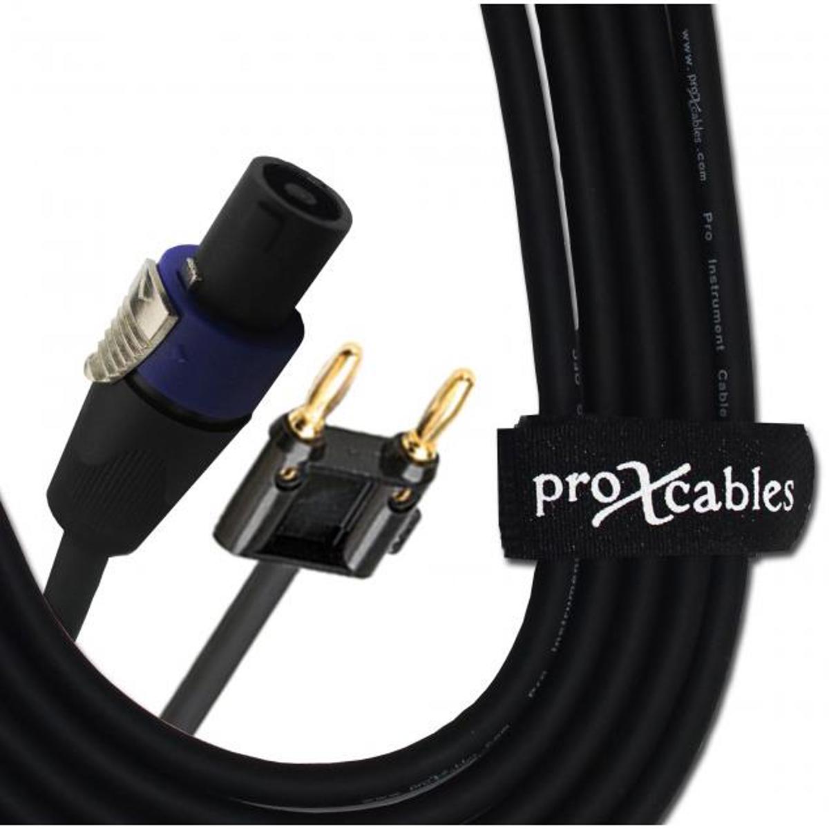 

ProX XC-SB50 50' 12AWG SpeakOn to Banana High Performance Speaker Cable