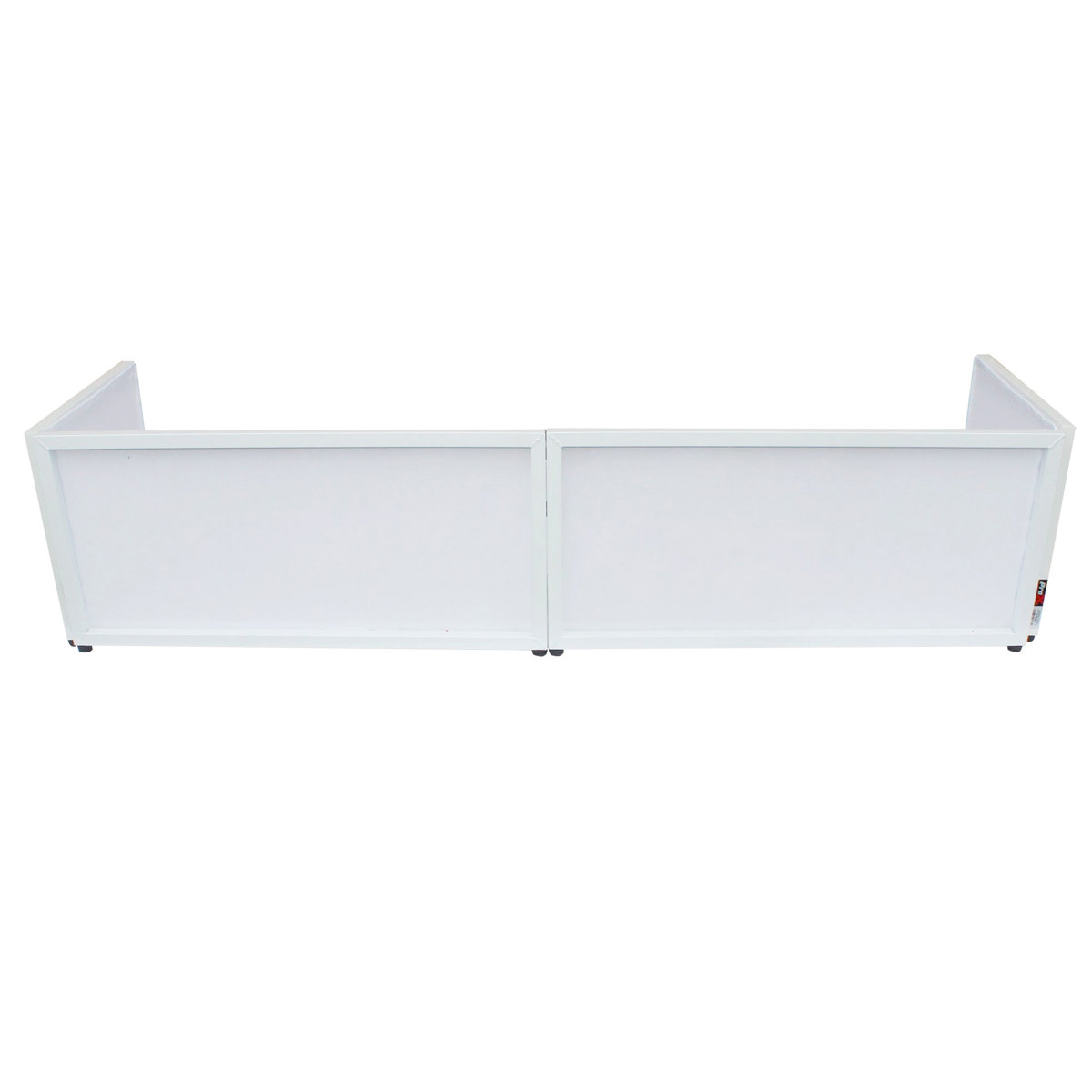 

ProX XF-TTF 6' Table Top DJ Facade with Wedding White Frame