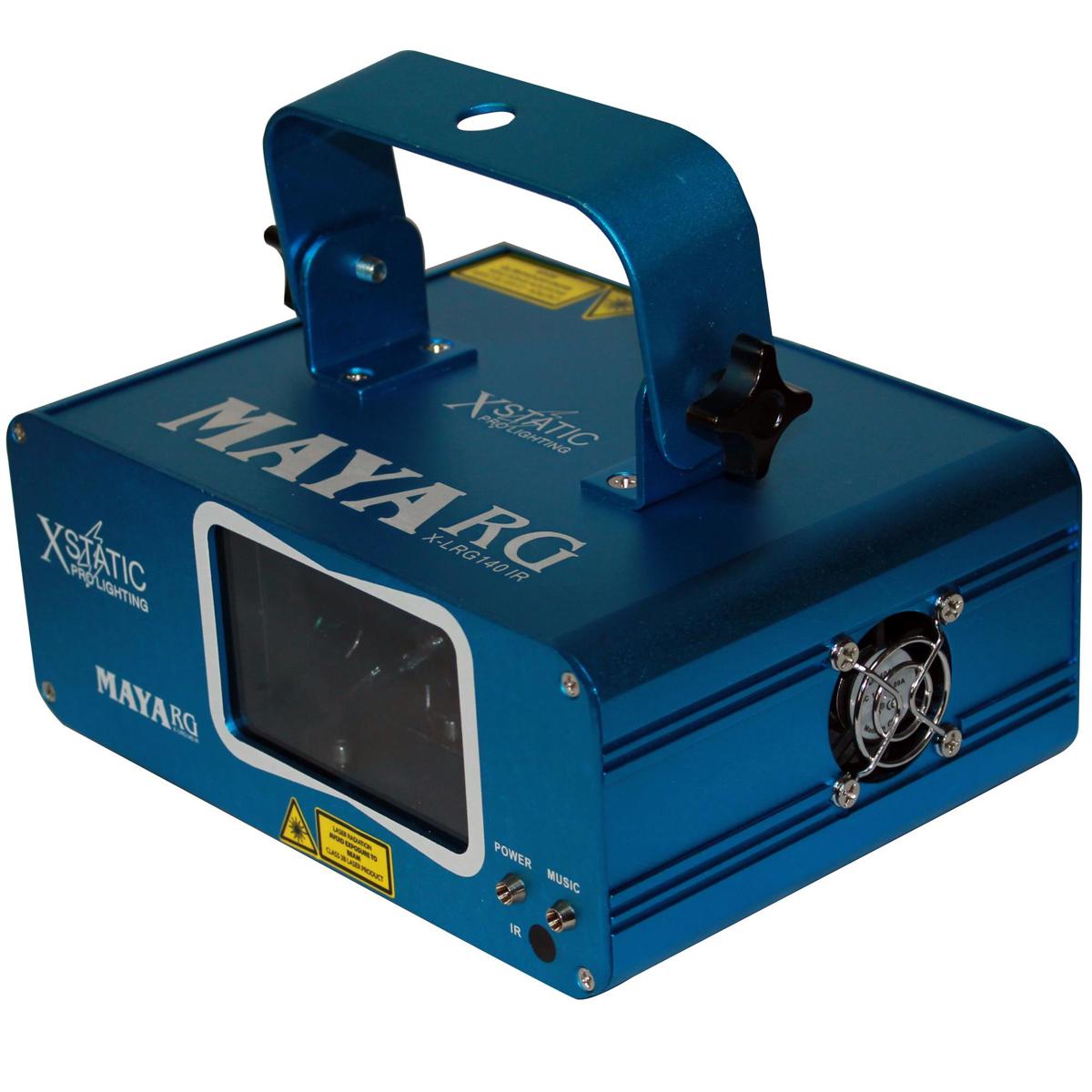 

ProX X-LRG140IR Maya RG 140 mw Class 3B Pro Red and Green Dual Color Laser Light