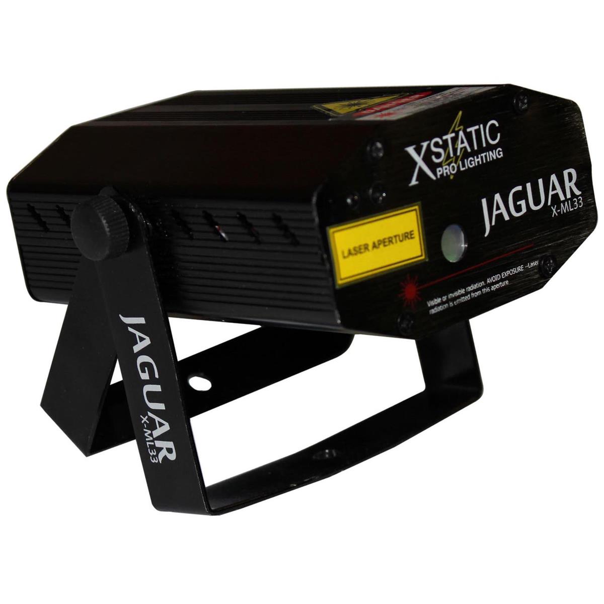 Image of ProX X-ML33 Jaguar 5mw Class 3R Pro Red &amp; Green Dual Color Animation Laser Light
