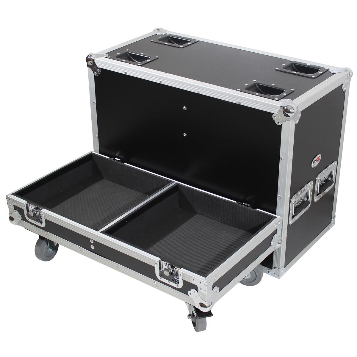 Image of ProX X-QSC-K12 ATA Flight Case for 2x QSC K12 or K12.2 Speakers