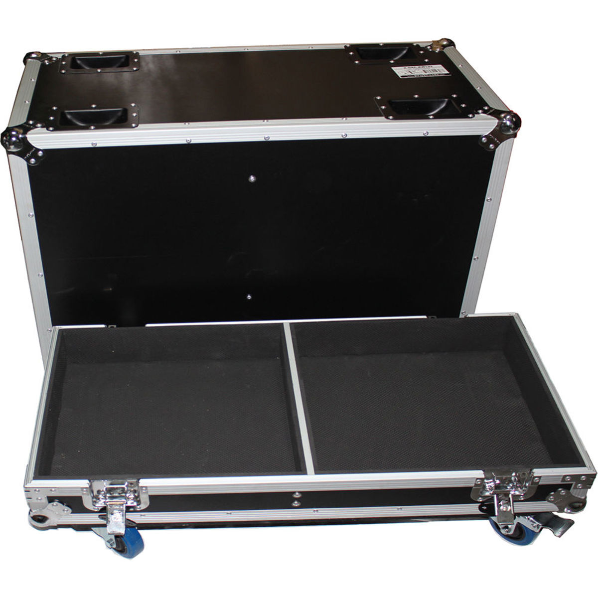 

ProX ATA Style Flight Hard Road Case with 4" Casters for 2x QSC KW153 Speaker