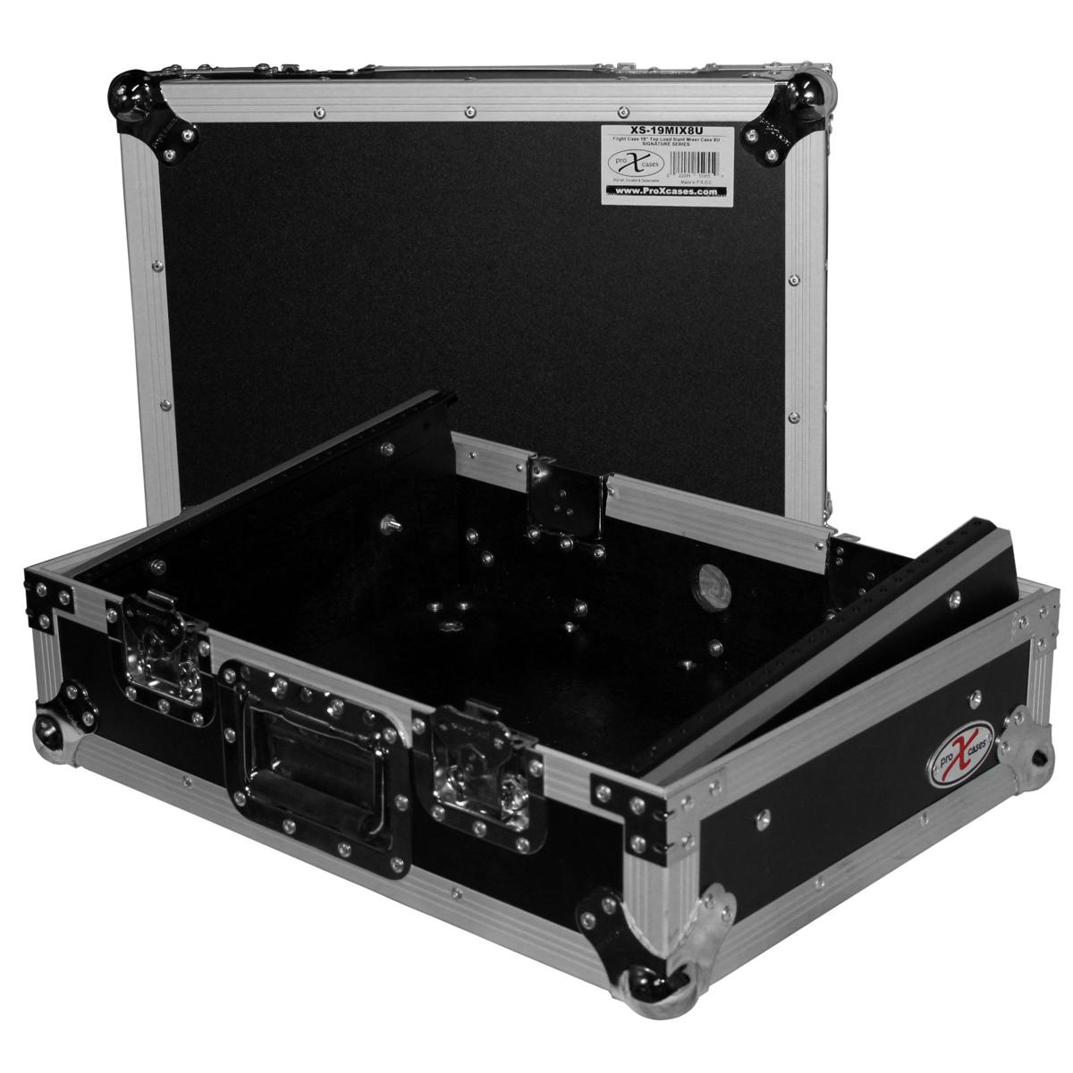 

ProX XS-19MIX8U ATA-300 Style 8U 19" Slanted Rackmount Mixer Case