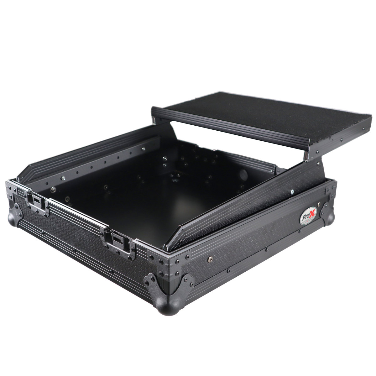 

ProX XS-19MIXLT ATA-300 Style 10U 19" Rackmount Mixer Case, Black on Black