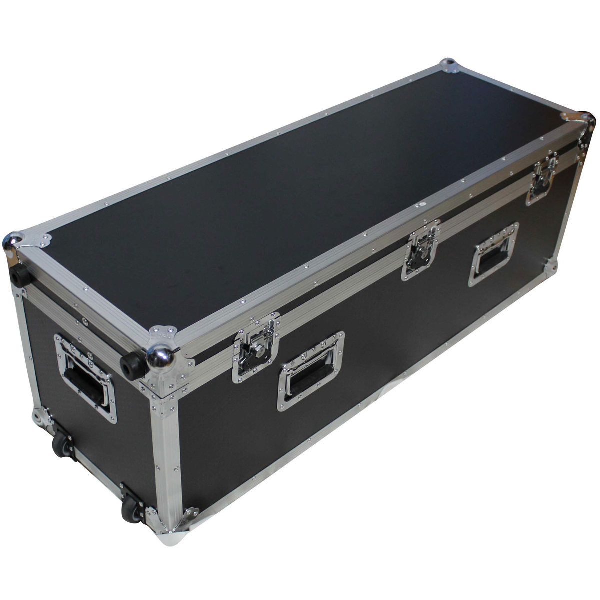 

ProX XS-UTL7 48" Utility Flight Case with Low Profile Wheels, Silver on Black