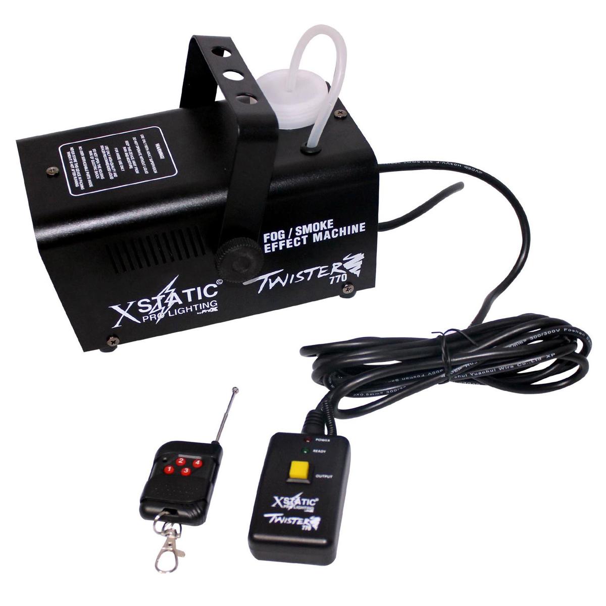 

ProX X-T770 TWISTER 770W Water-Based Fog Machine with Wireless RF Remote
