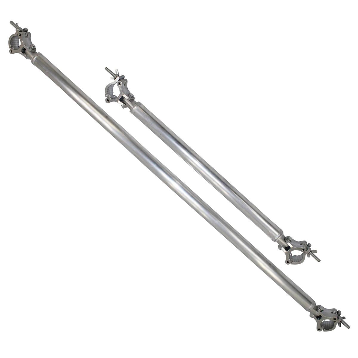 Image of ProX XT-DCS59 Single 59&quot; Lx2&quot; D Truss Pipe with Hinges and Clamps on Each Ends