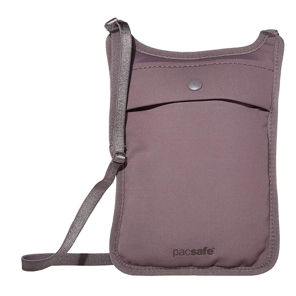 Image of Pacsafe Coversafe S75 neck pouch - MAUVE SHADOW