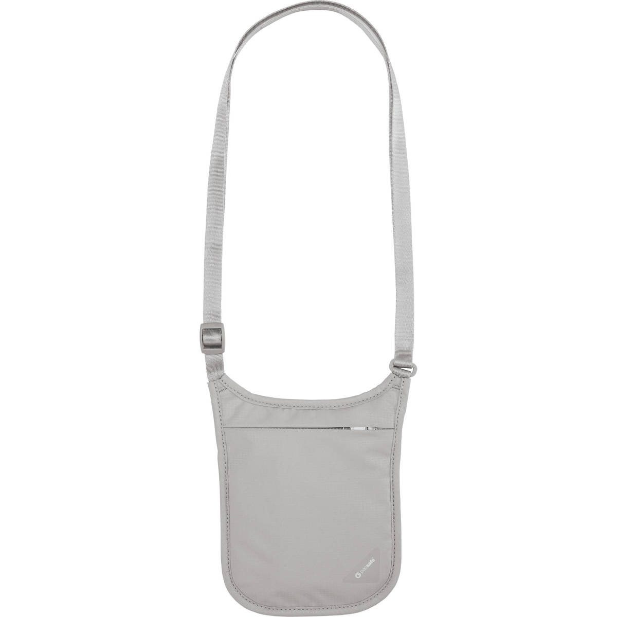 

Pacsafe Coversafe V75 RFID Blocking Neck Pouch, Neutral Gray