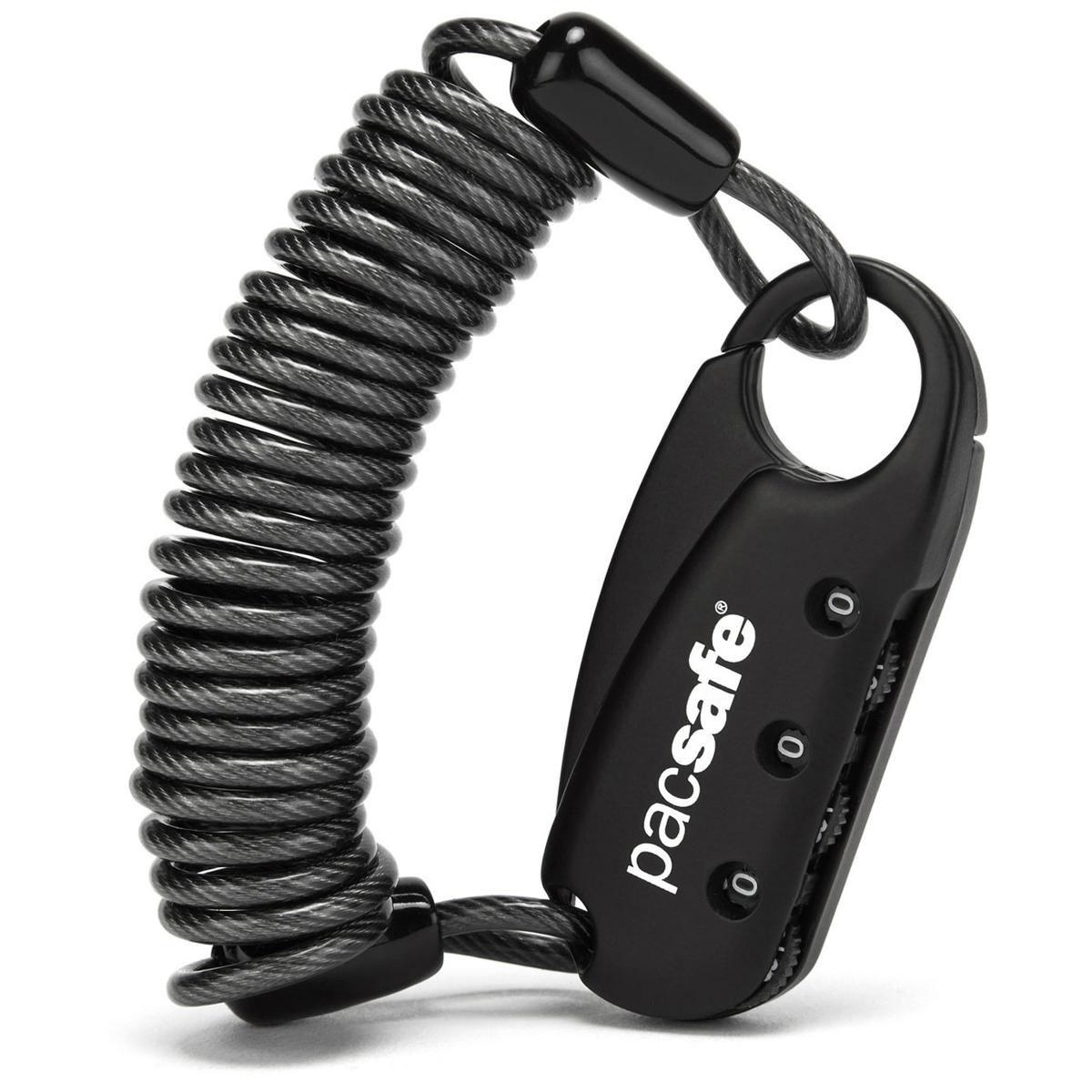 

Pacsafe 3-dial clip cable lock - Black