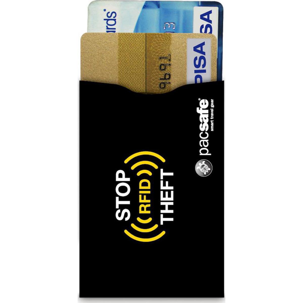 

Pacsafe RFIDsleeve 25 RFID-Blocking Credit Card Sleeve, 2 Pack