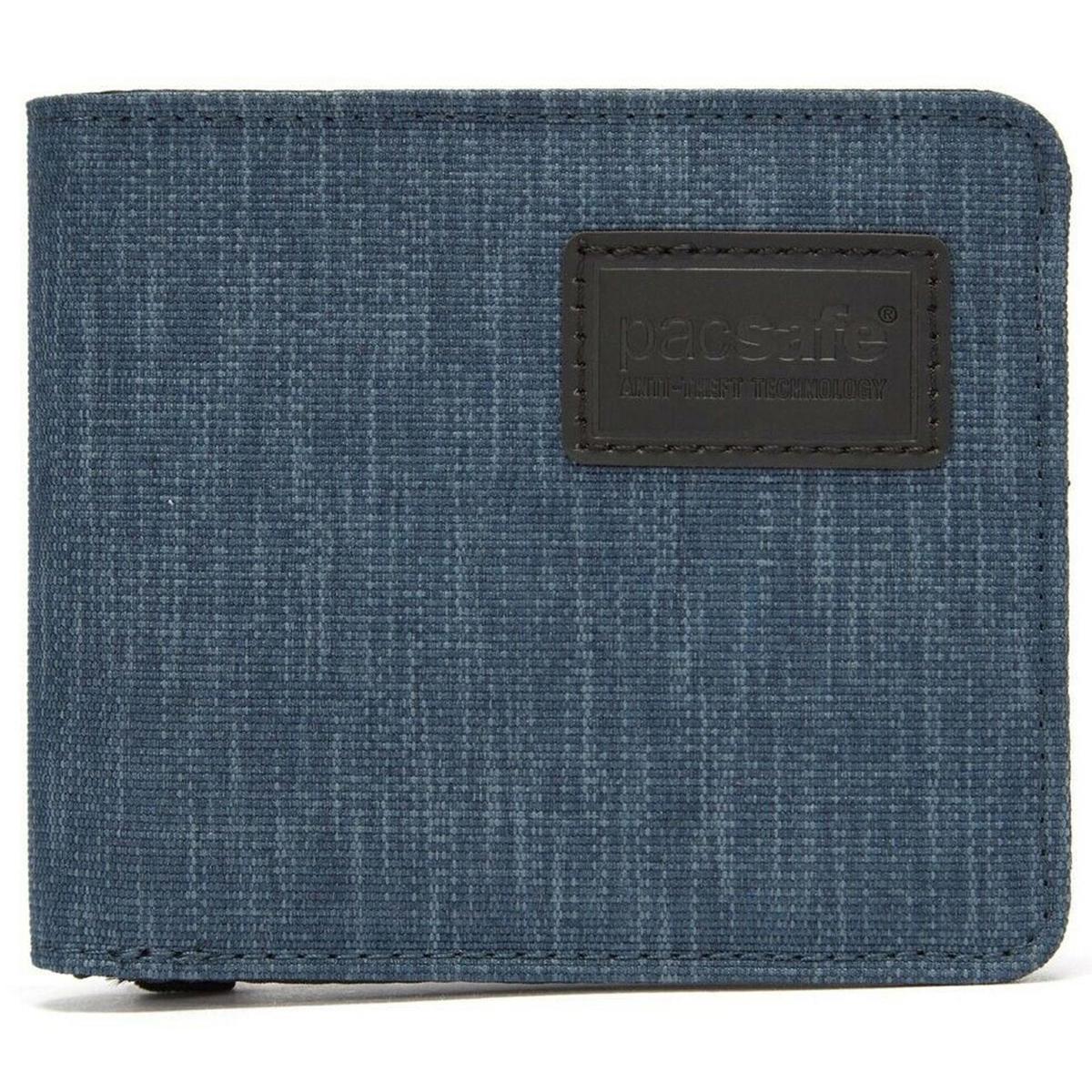 Image of Pacsafe RFIDsafe bifold wallet - DARK DENIM