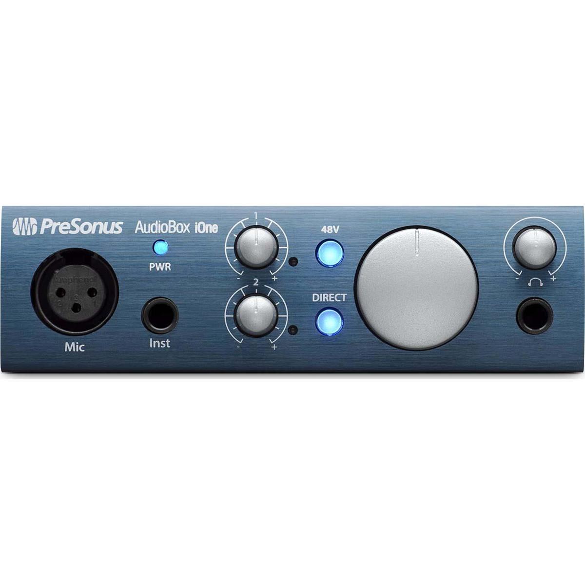 

PreSonus AudioBox iOne USB 2.0/iPad Recording Interface, 1 Mic Input