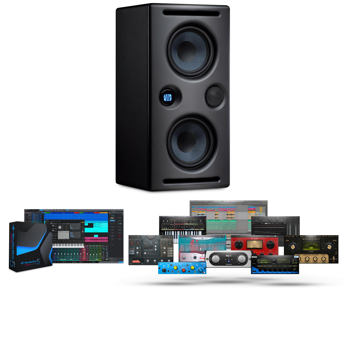 

PreSonus Eris E44 Active MTM Series Dual 4.5" Nearfield Monitor w/Software Suite