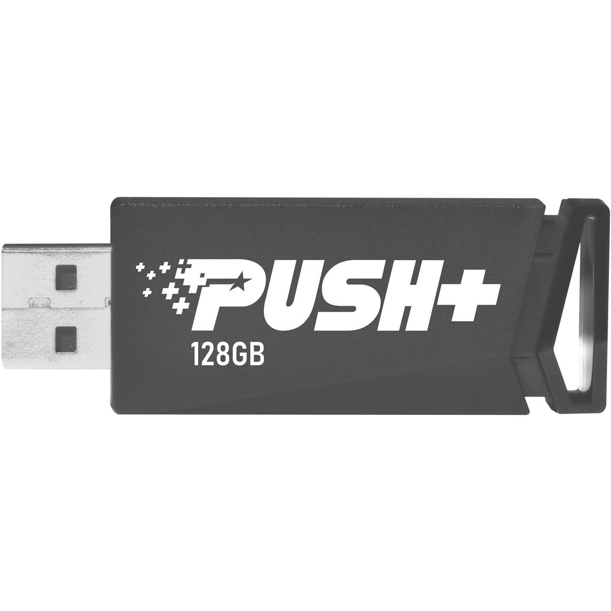 Image of Patriot Memory 128GB Push+ USB 3.2 Gen 1 Flash Drive