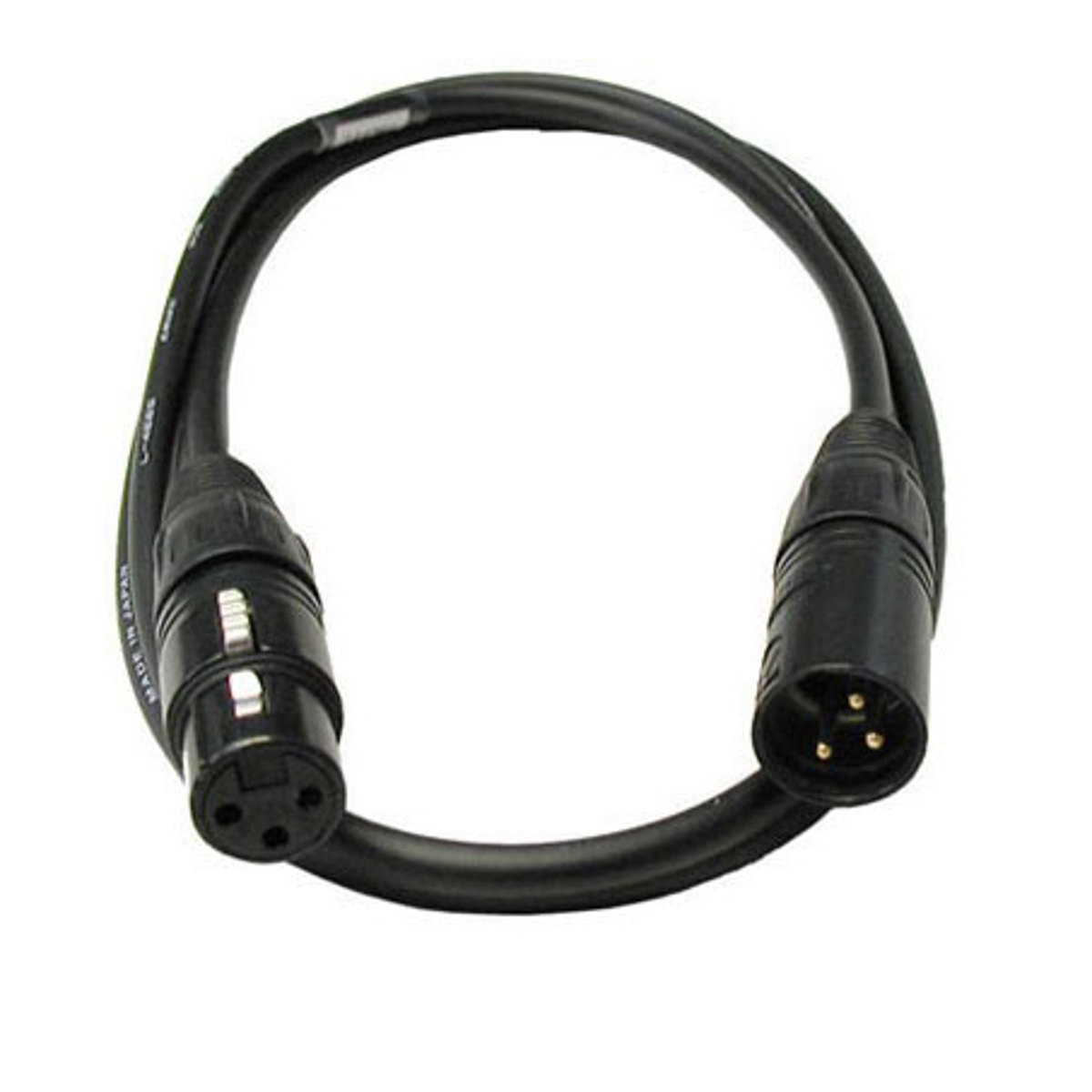 

PSC 3' 3pin XLR Male to 3pin XLR Female Mic Cable