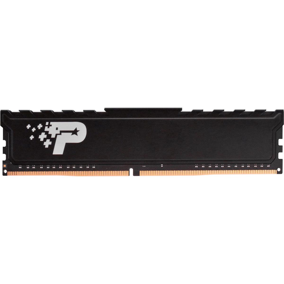 Patriot Memory Signature Line Premium DDR4 16GB CL19 UDIMM Desktop Memory Module -  PSP416G26662H1