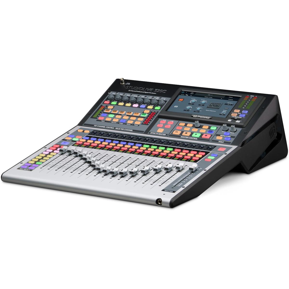 

PreSonus StudioLive 32SC Series III S Subcompact 32-Ch/26-Bus Digital Mixer