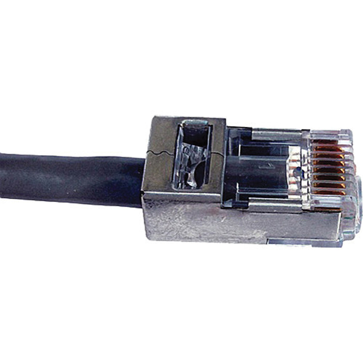 

Platinum Tools Shielded EZ-RJ45 for Cat5e/6, Internal Ground, 10-Pack, Clamshell