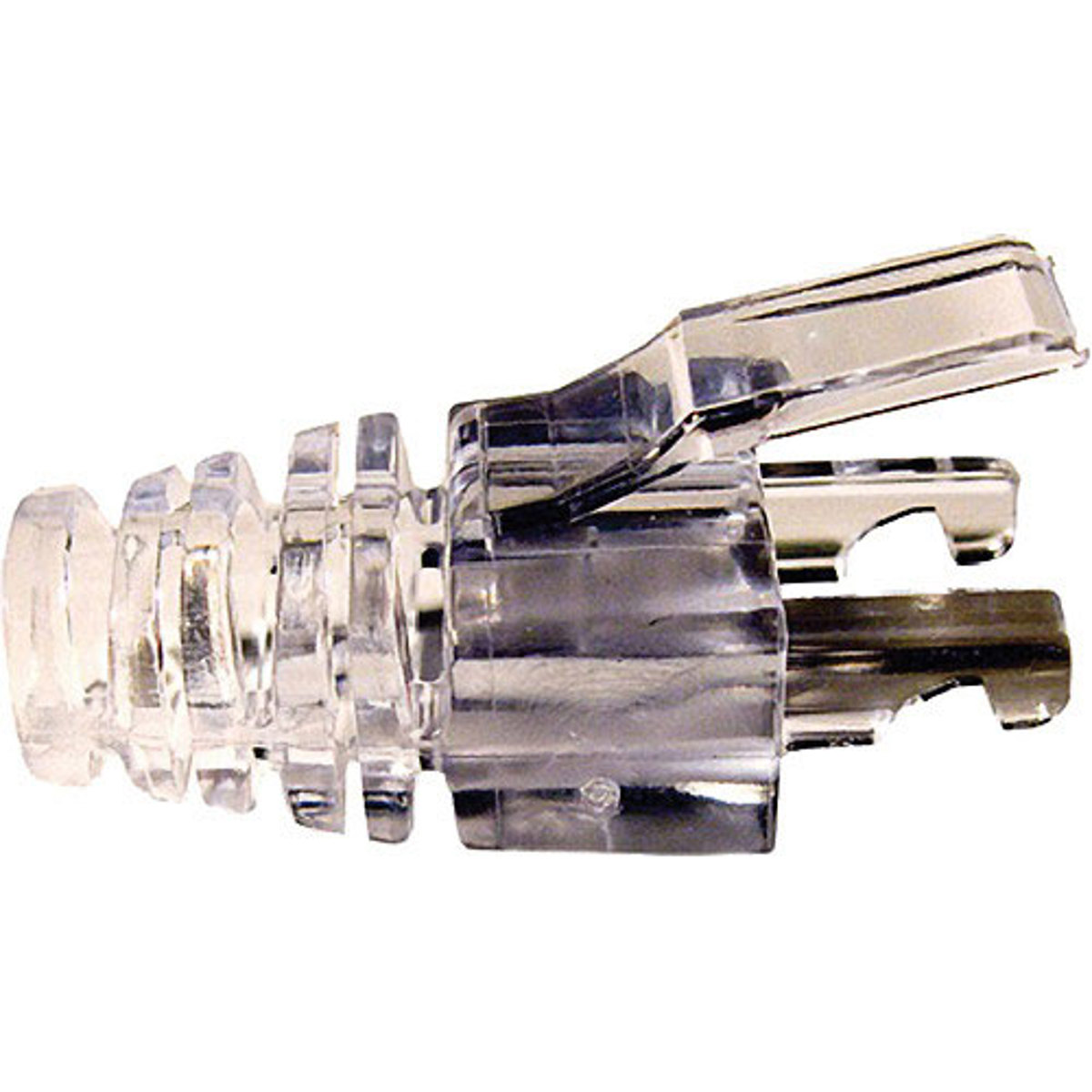 

Platinum Tools EZ-RJ45 Cat5e Snag Proof Strain Reliefs, Clear, 50-Pack (Bag)