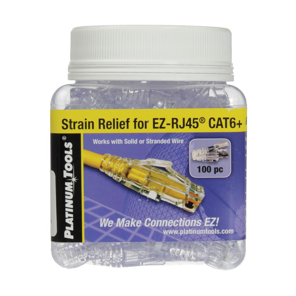 Image of Platinum Tools EZ-RJ45 CAT6 Snag-Proof Strain Reliefs