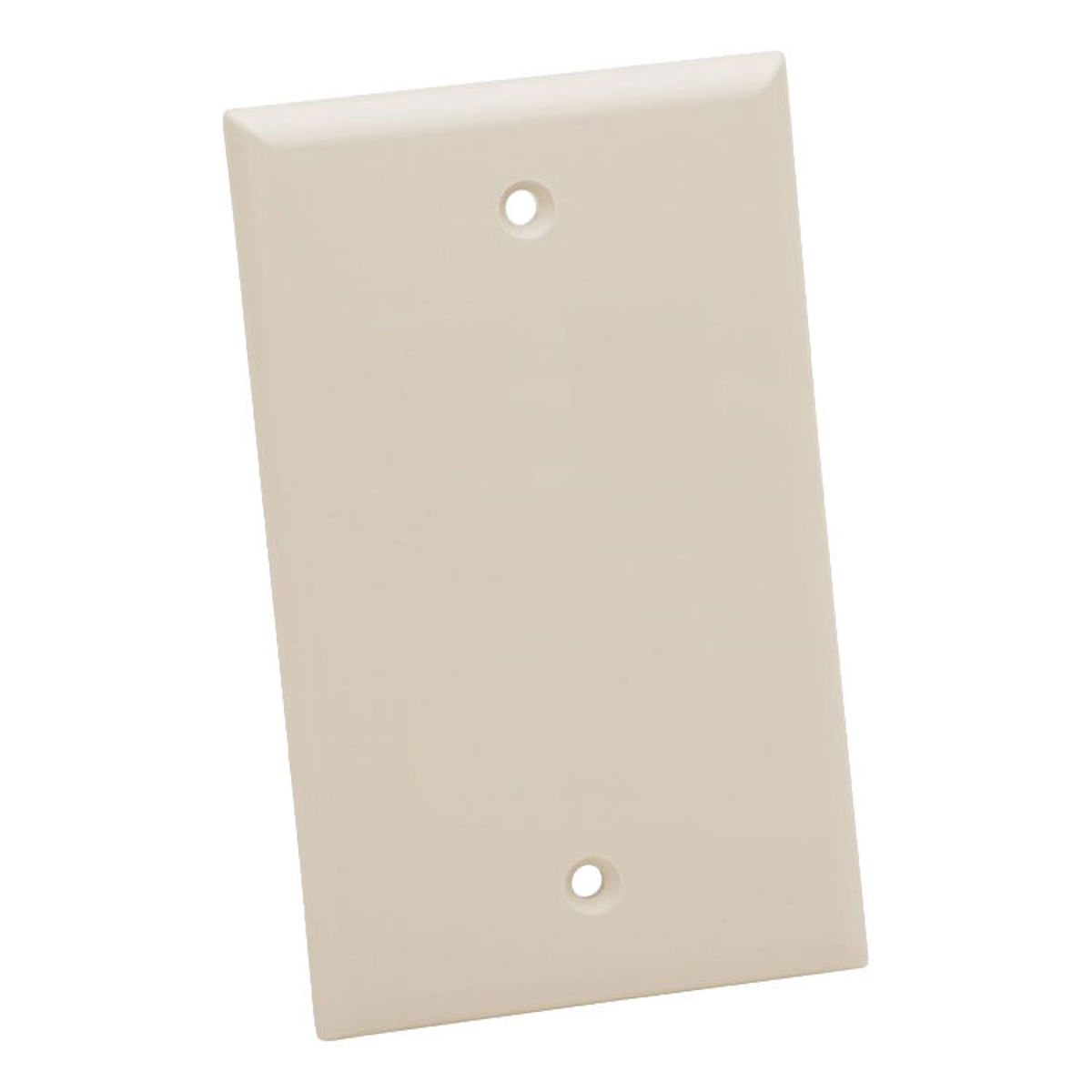 

Platinum Tools Standard 1-Port Wall Plate, Light Almond, 25-Pack