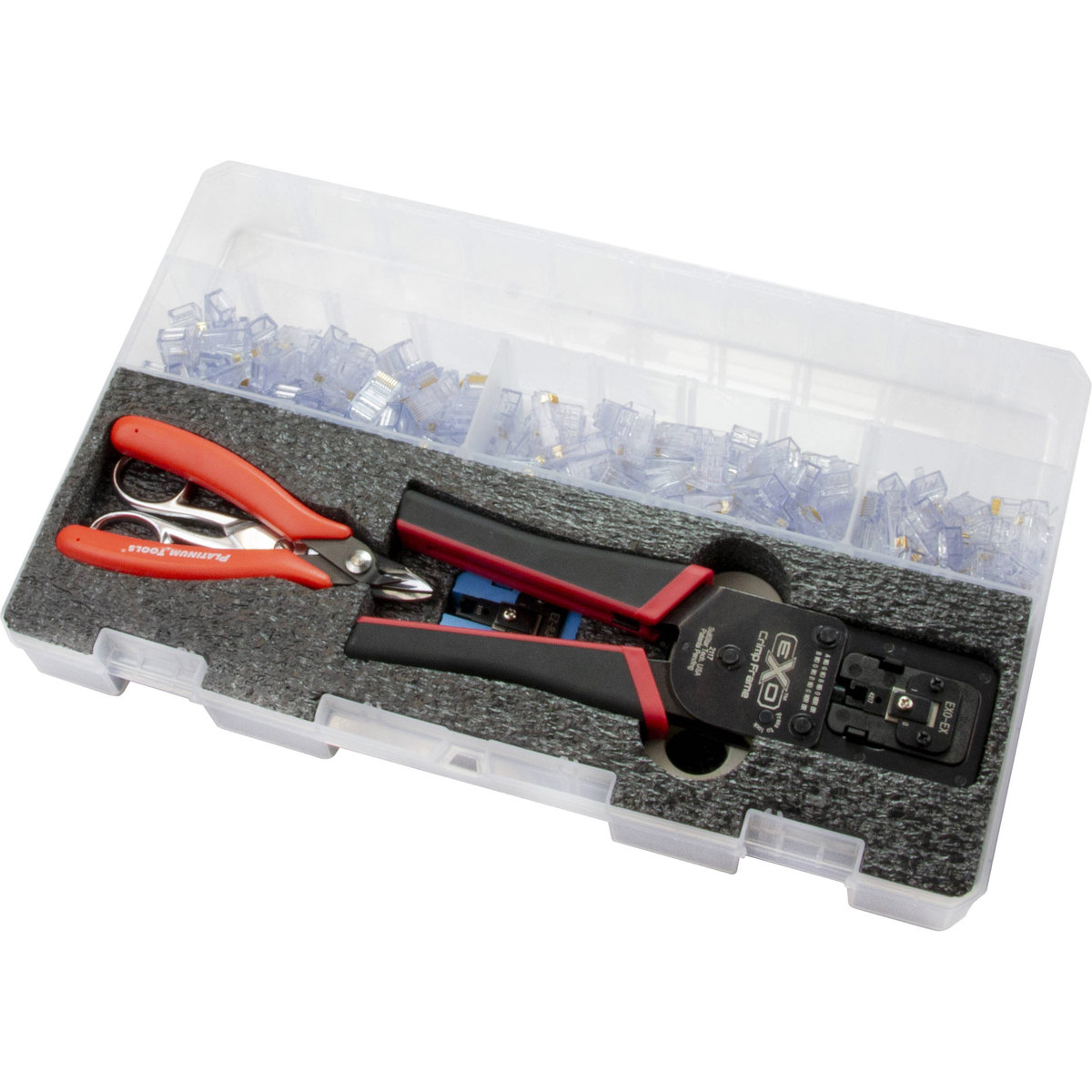 

Platinum Tools EXO Cut Strip Terminate (CST) Kit
