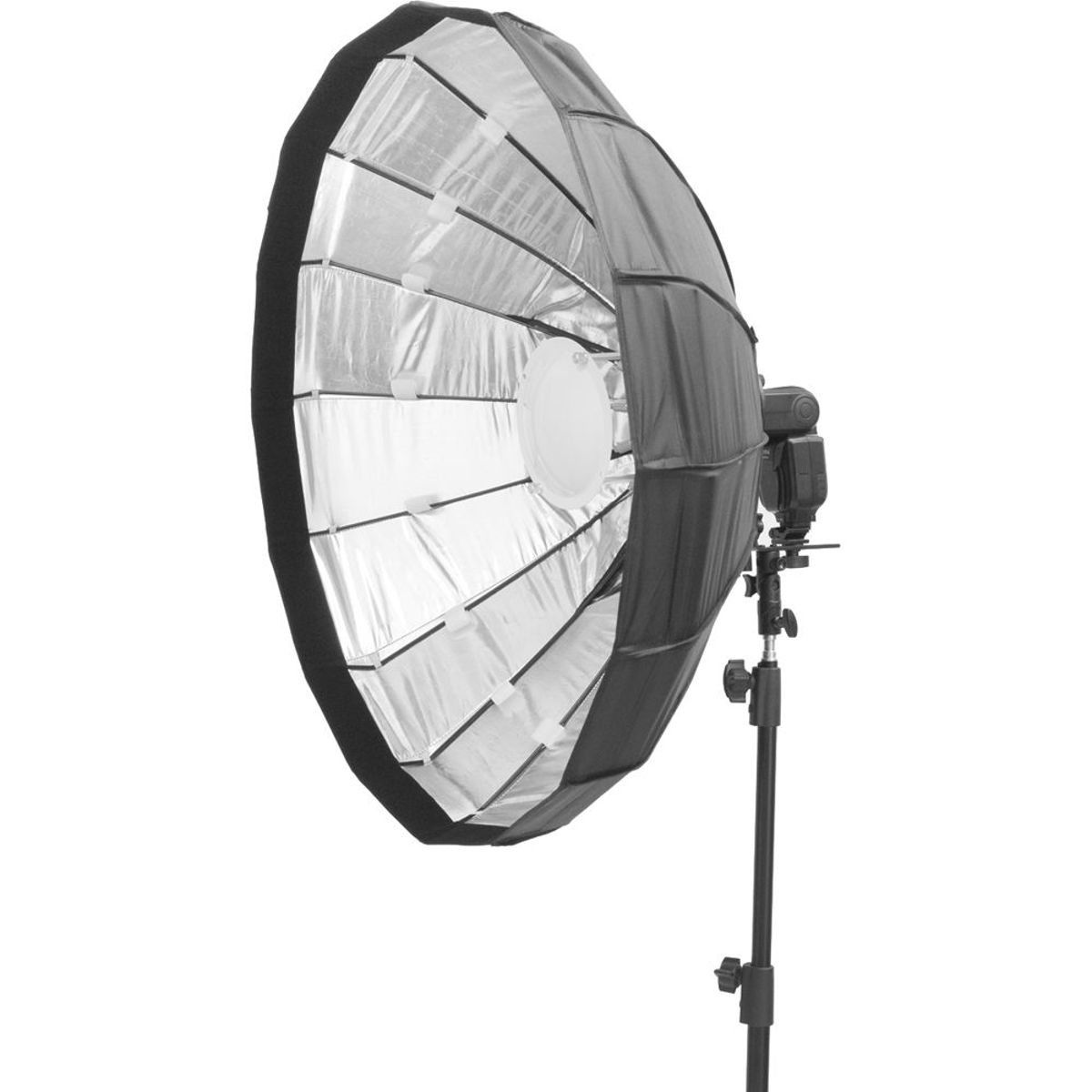 Image of Pictools 47.25&quot; Folding Beauty Dish with Grid and Bowens Mount