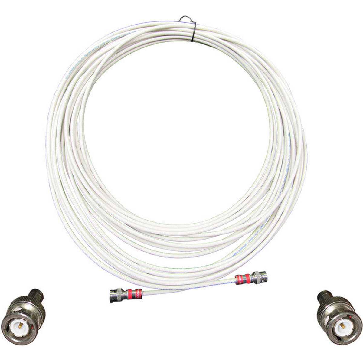 

HuddleCamHD PTZOptics 25' HD-SDI Male to Male Plenum-Rated Video Broadcast Cable, White