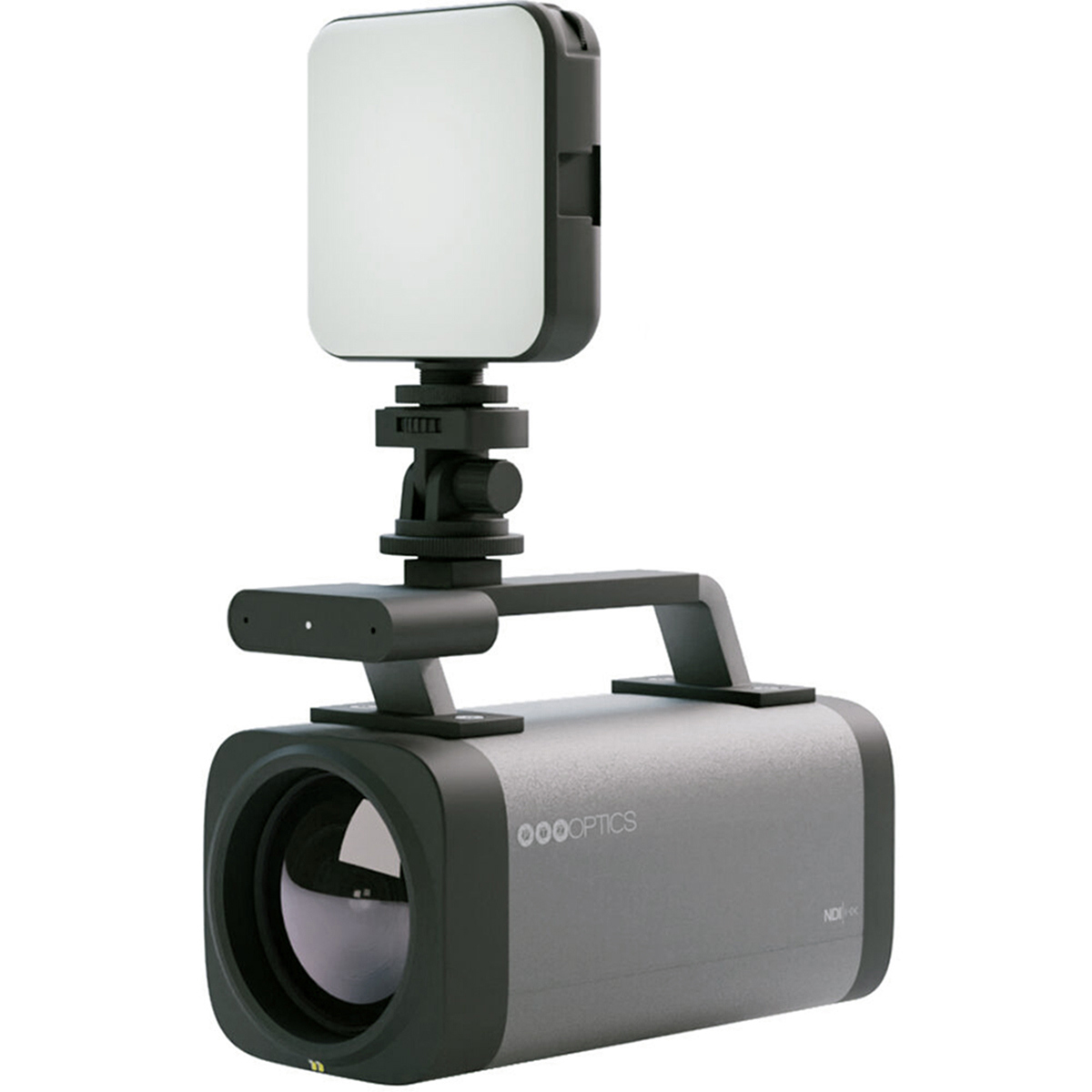 

PTZOptics Studio Pro All-In-One 12x Live Streaming Camera with LED Light