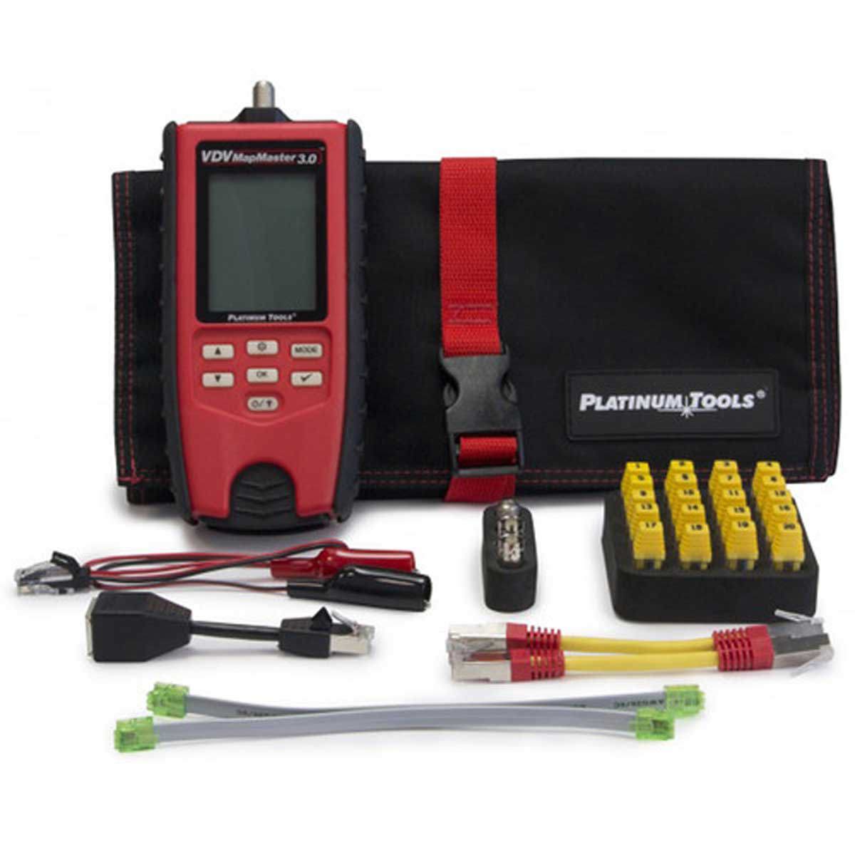 

Platinum Tools VDV MapMaster 3.0 Cable Tester Kit