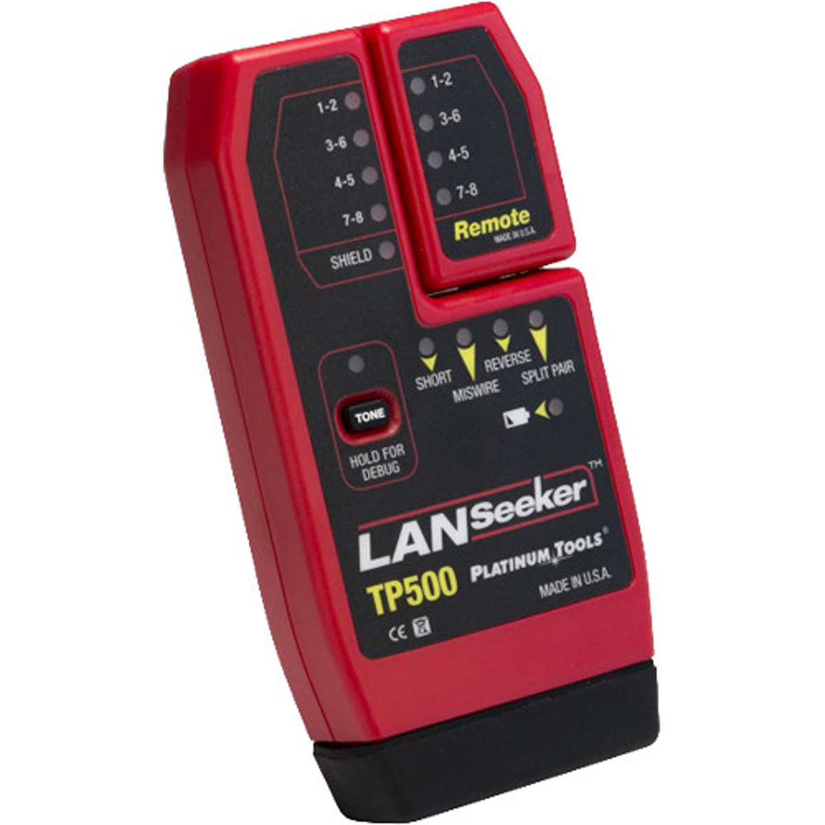 

Platinum Tools LANSeeker Cable Tester and Tone Generator